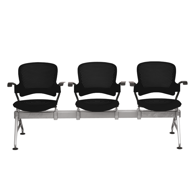 Hospital Black Waiting Chair manufacturers