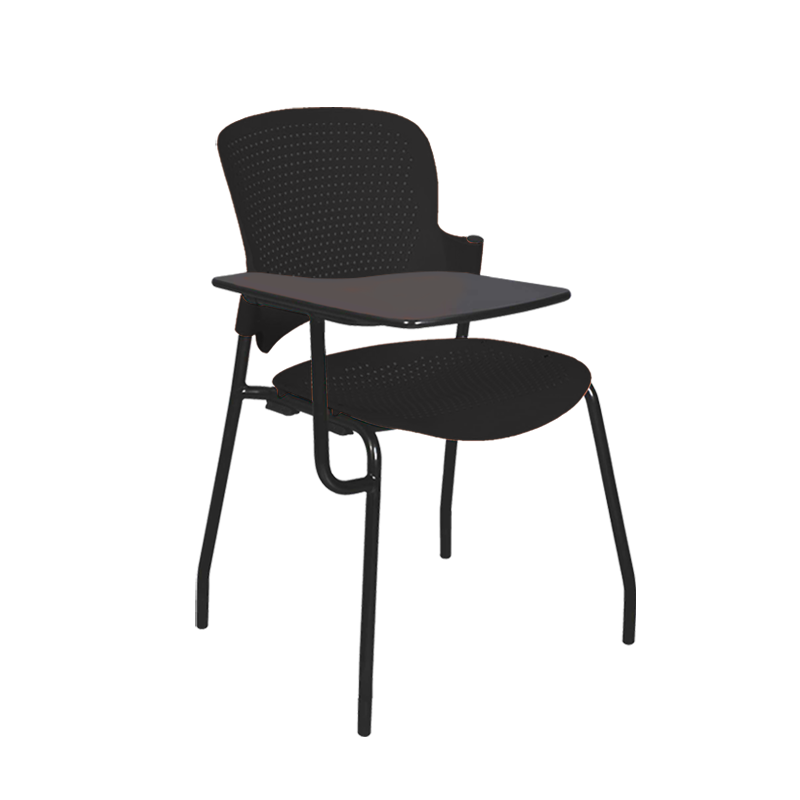 Classroom Beige Chairs with writing pad manufacturers