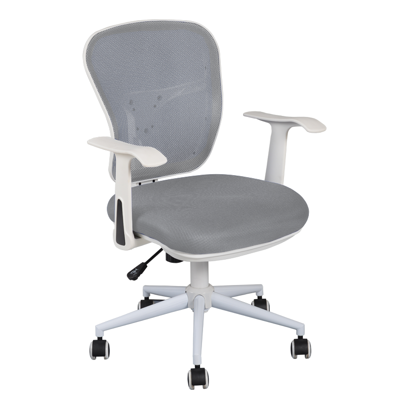 Adjustable Backrest Grey Office Chair suppliers
