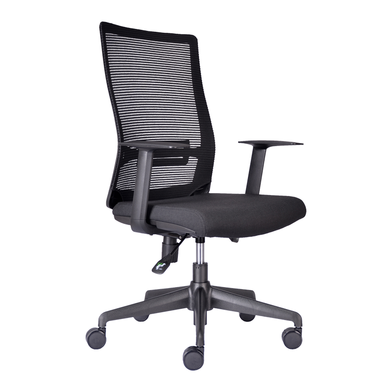 Fixed Armrest black office chairs suppliers