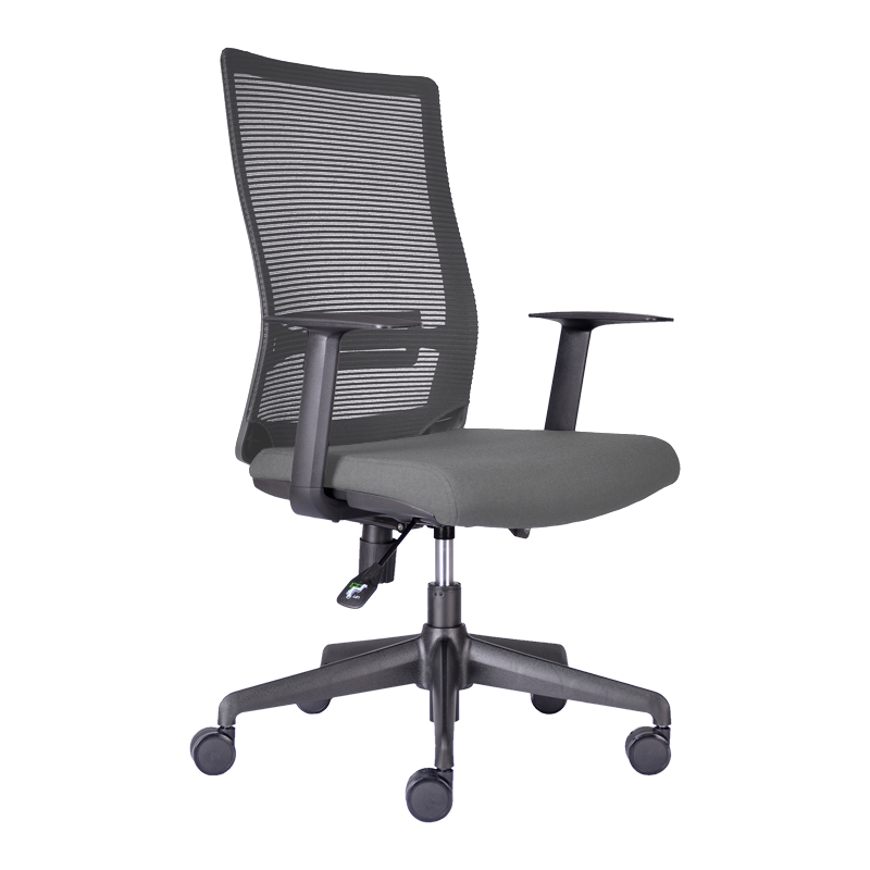 Fixed Armrest grey office chairs suppliers