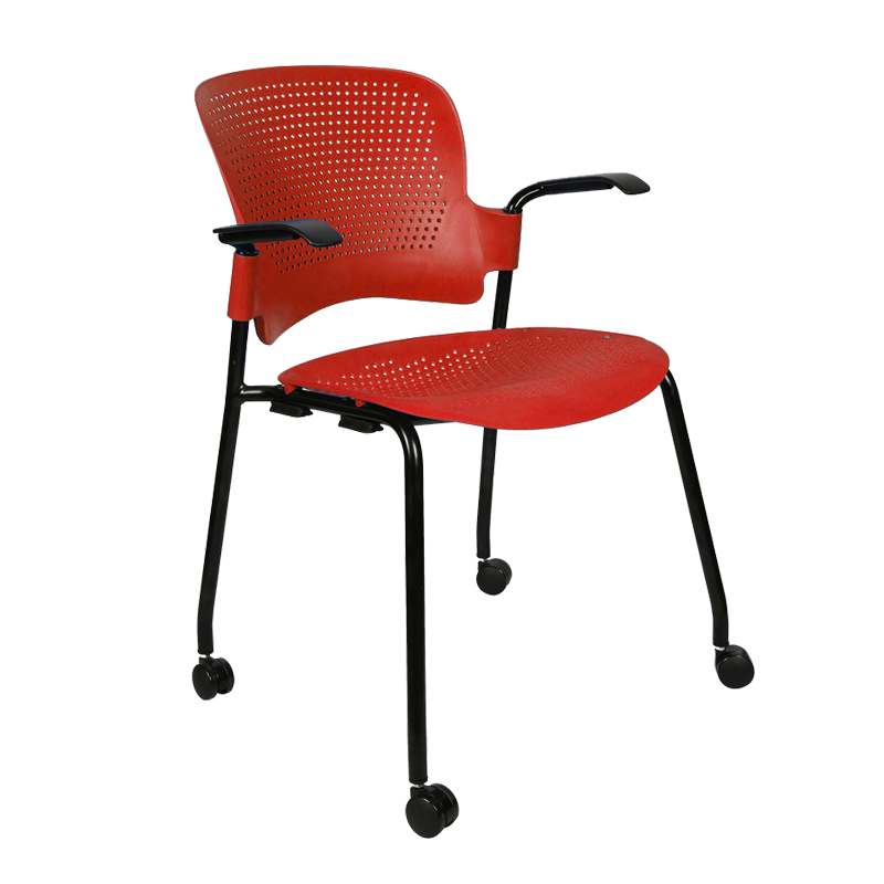 Office red visitor Chair suppliers