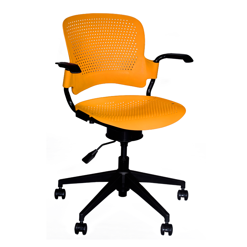 ergonomic orange study chairs manufacturers
