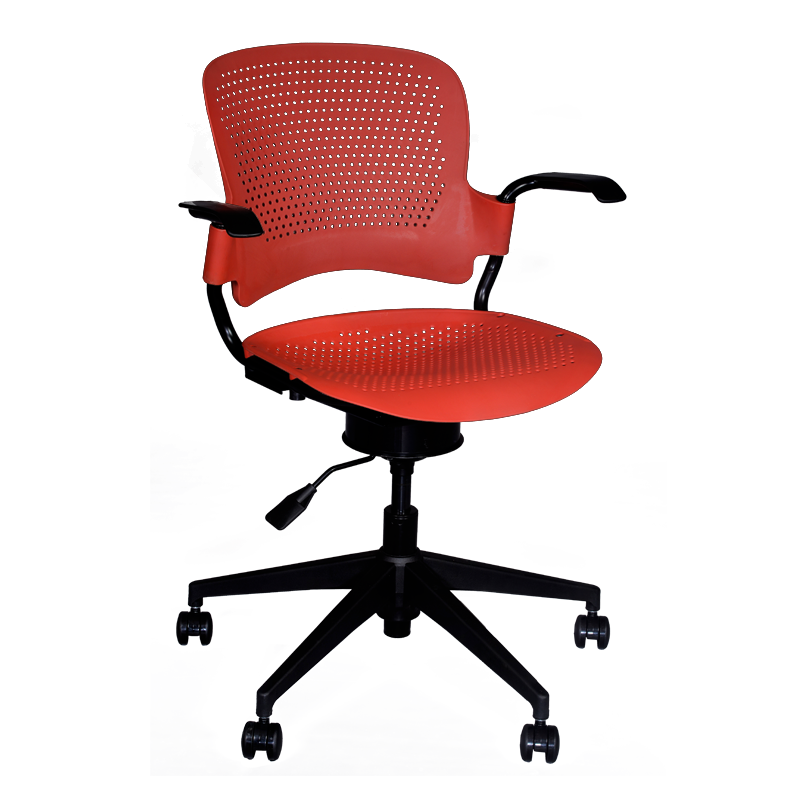 ergonomic red study chairs manufacturers