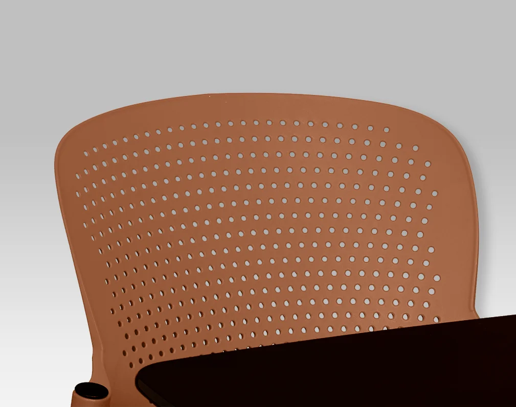 Multipurpose Study Chairs Syona Roots - India Perforated Holes Training Chairs India