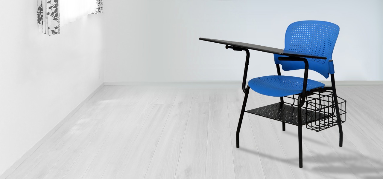 Revolving Office Chair Suppliers India student writing pad chair manufacturer