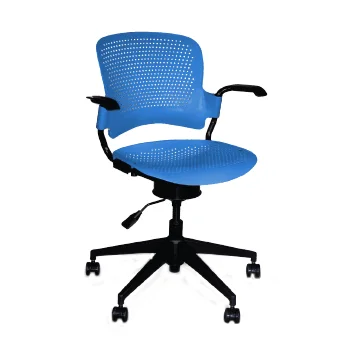 ergonomic blue study chairs manufacturers