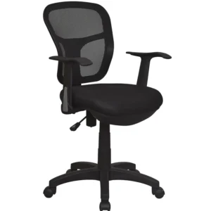 Mars Optima | Revolving Mid Back Office Chair with Mesh Back & Cushion Seat